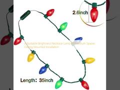 Adjustable Brightness Necklace Lamp for Medium Spaces Ceiling Mounted Installation