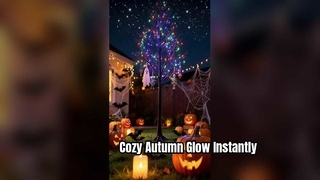 LED Maple Tree Light Cozy Autumn Home Decor