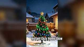 Elegant Crystal LED Tree Lamp for Cozy Home Decor