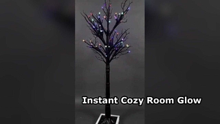 6ft LED Birch Tree Light Cozy Home Decor