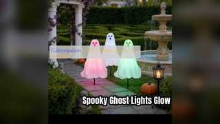 Spooky Halloween Ghost Light Decoration