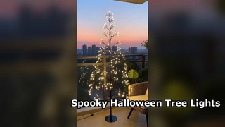 Copper Wire LED Tree Light